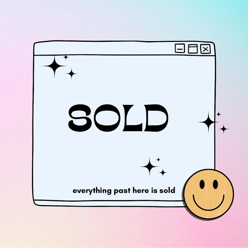 ✨ Sold. ✨